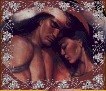 Couple d'amoureux indiens